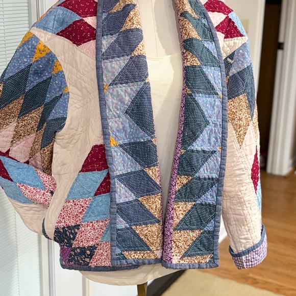 Patchwork Quilted Women's Jacket - Picture 6 of 6